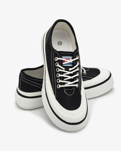 Жіночі кеди на платформі Ferriva Royalfashion Black