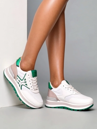 Royalfashion Жіночі кросівки з блискітками Senues