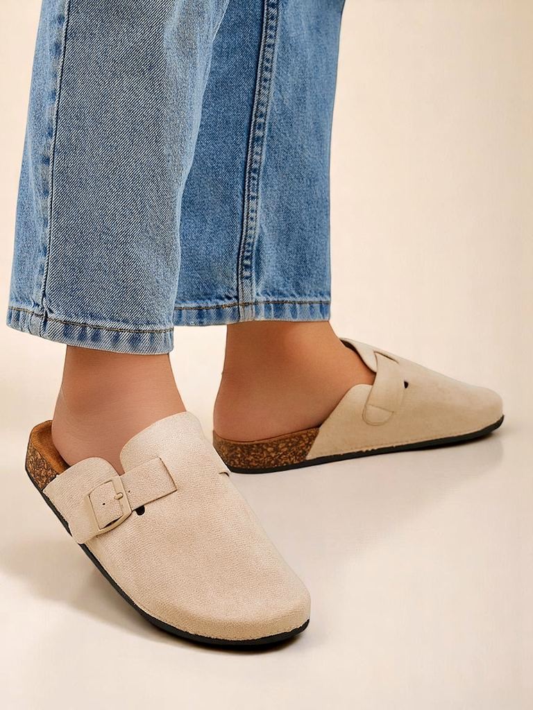 Royalfashion Uzavřené dámské nazouváky Zanbelo