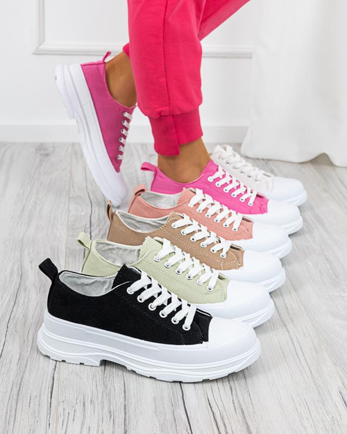 OUTLET Чорні жіночі спортивні кросівки Cresoma - Взуття