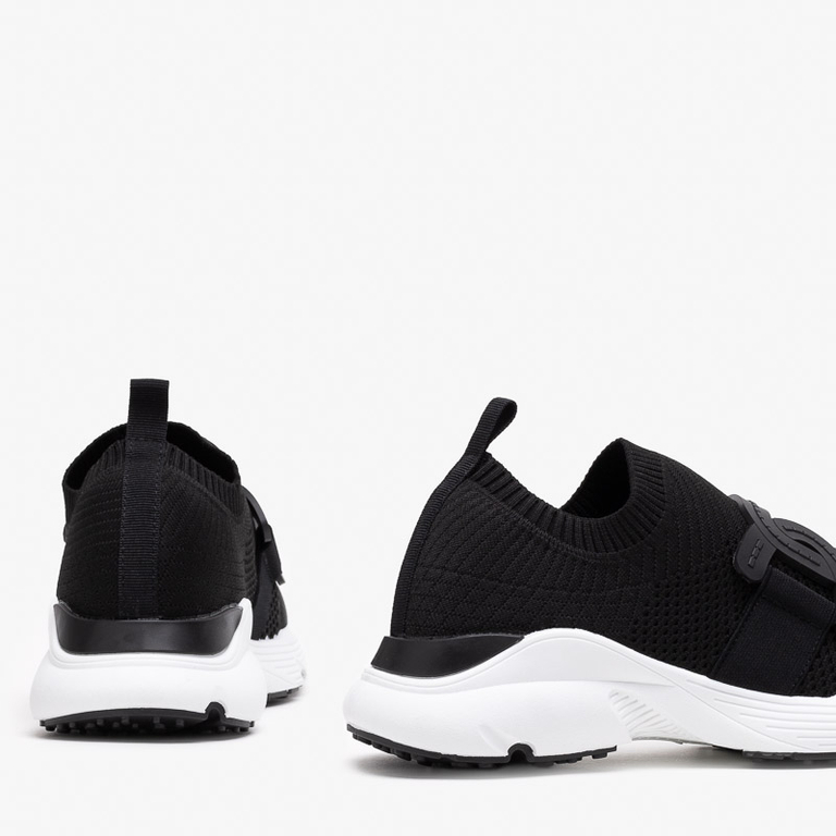 Černé dámské nazouvací sportovní boty Neristo - Footwear