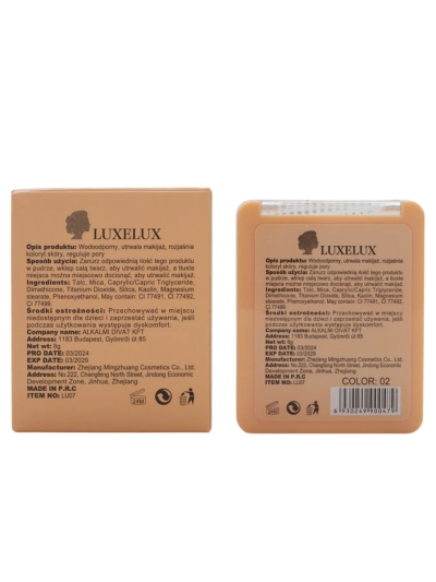 Luxelux Pressed Powder 02 8g