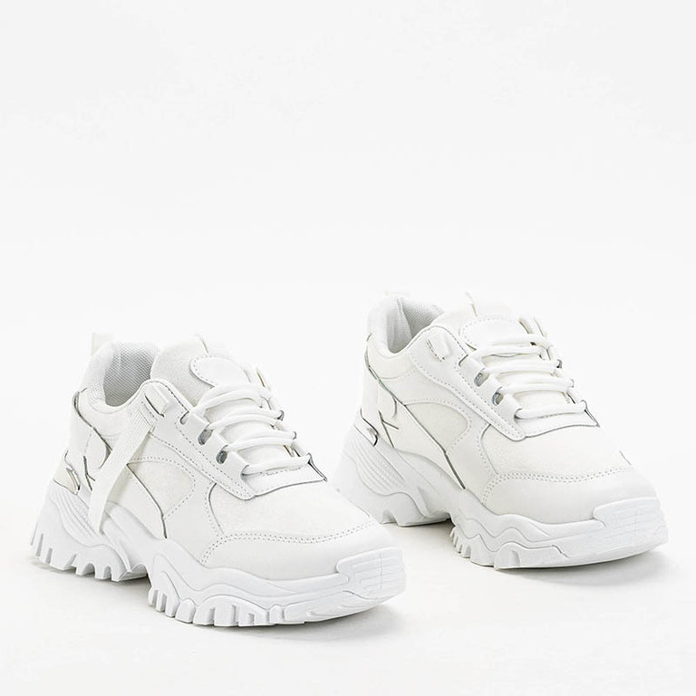 OUTLET Dámská sportovní obuv tenisky v odstínu ecru Itega - Obuv