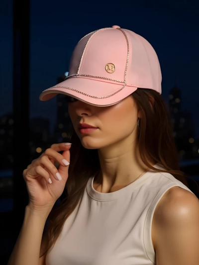 Royalfashion Kšiltovka s kamínky ShineCap