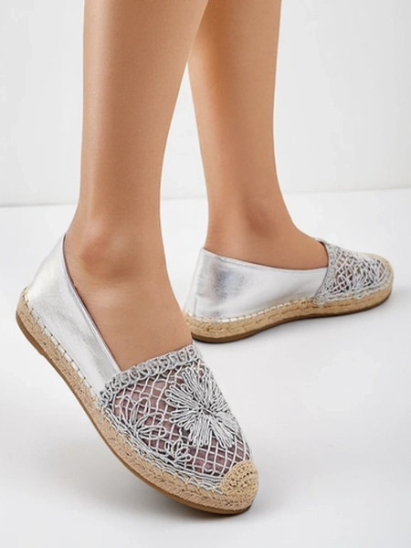 Royalfashion Dámské perforované espadrilky Verela