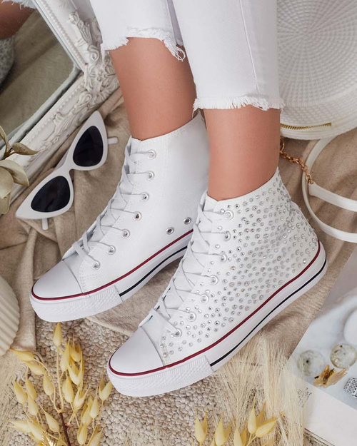 Royalfashion Жіночі кеди з паєтками Shis