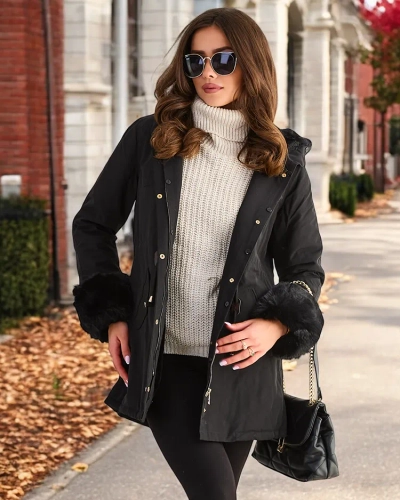 Royalfashion Dlouhá dámská bunda