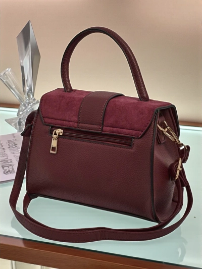 Torebka Domina Elegante Bordo