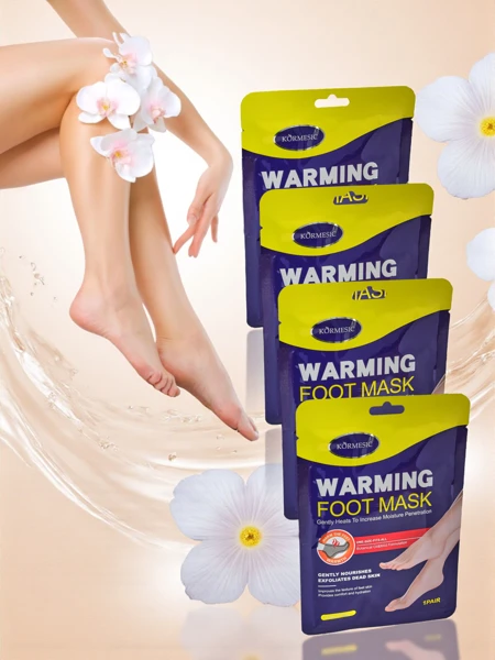 Aurelia Warming Foot Mask Kormesic s Centella a Camellia – regenerační maska