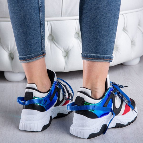 Спортивне потворне взуття з голографічними вставками Viridiana - Взуття