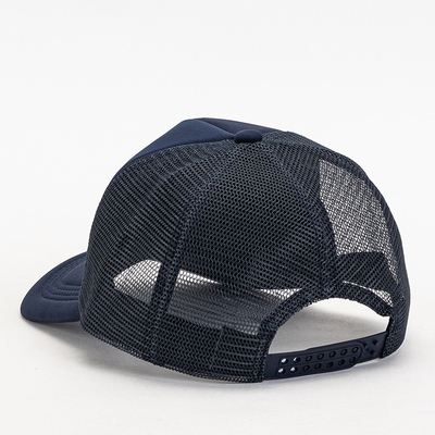 Темно-синя бейсболка унісекс