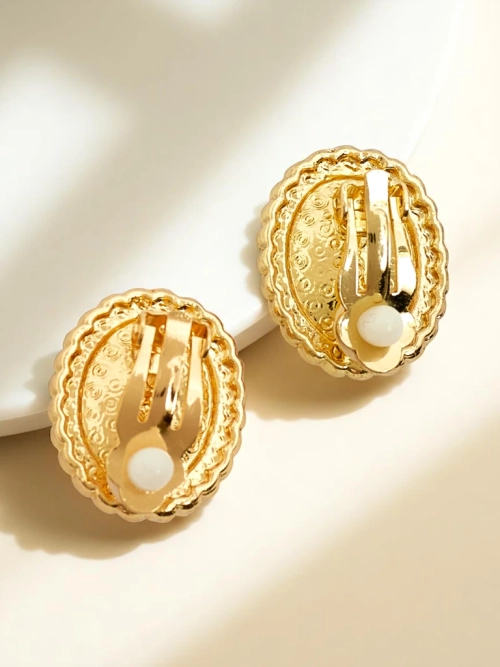 Royalfashion Жіночі кліпси з кристалами і кубічним цирконієм