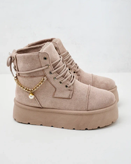 Жіночі черевики Woruces на шнурівці Royalfashion