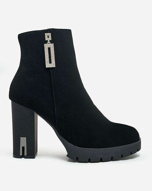 Жіночі черевики Royalfashion Beroleda з декором на шпильці