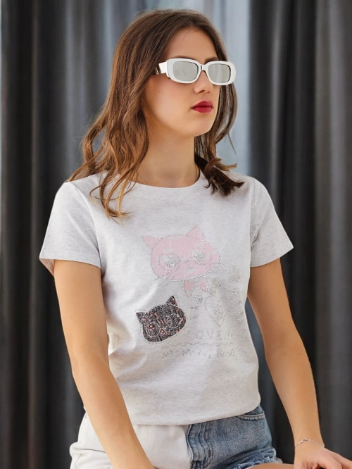 Royalfashion Жіноча блузка з бавовни