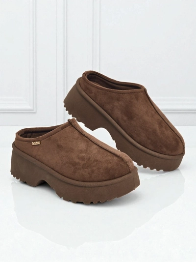 Krátké boty a'la sněhule dámské s kožíškem Calindra