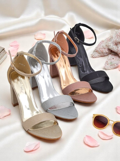 Royalfashion Блискучі жіночі босоніжки Stella Glam