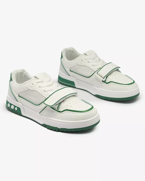Жіночі спортивні кросівки біло-зеленого кольору Xirrat- Footwear