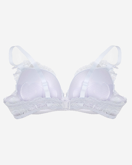 Жіночий бюстгальтер з білим мереживом - Нижня білизна
