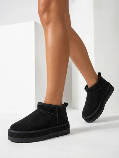 Royalfashion Krátké ženské sněhové boty a'la Biovve