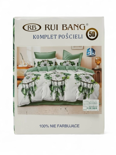 Royalfashion Vzorované povlečení 180x200 sada 3 DÍLNÁ