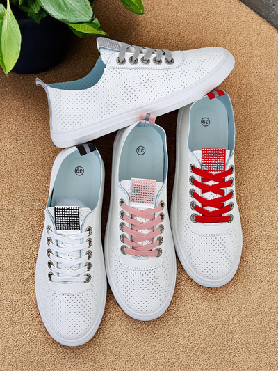 Royalfashion Dámské tenisky z ekologické kůže PureWalk