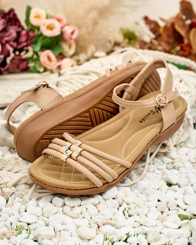 Royalfashion Декоровані жіночі босоніжки Sun Crusher