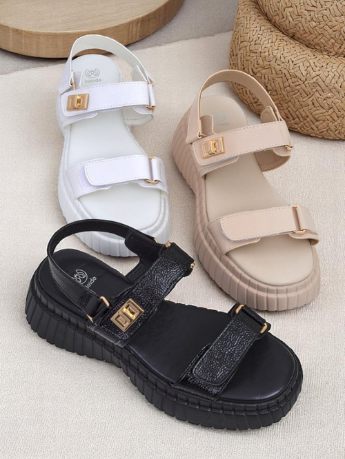 Royalfashion Жіночі сандалі на товстішій підошві Aganda