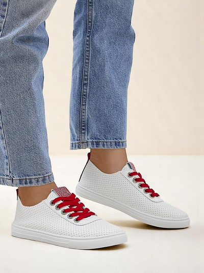 Royalfashion Dámské tenisky z ekologické kůže PureWalk