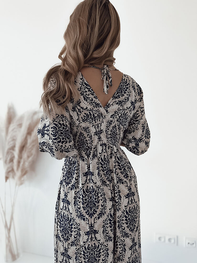 Royalfashion Візерунчастий жіночий комбінезон