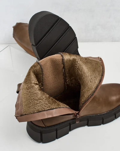 Royalfashion Dámské kozačky na platformě Couell