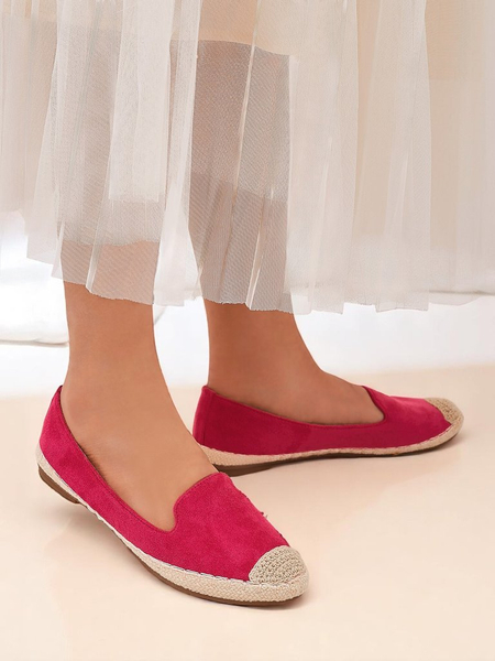 Royalfashion Dámské espadrilky z eko semiše Bombei