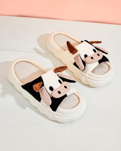 Жіночі шльопанці Royalfashion Hit Cow