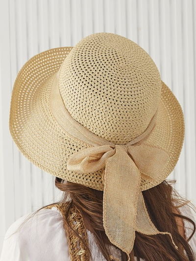 Royalfashion Солом'яний капелюх для жінок Grace Ribbon