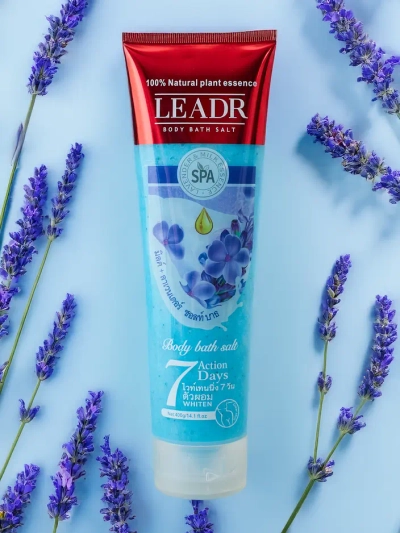 Přírodní levandulová koupelová sůl 400g