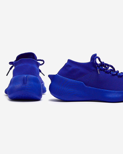 Cobaltová dámská sportovní obuv se šněrováním Oteva - Obuv