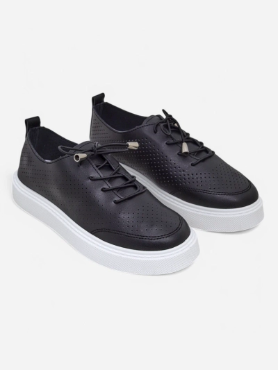 Royalfashion Dámské perforované sportovní šněrovací boty Vaned