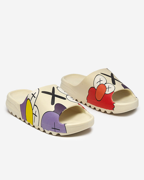 Бежеві жіночі тапочки Elmino - Туфлі