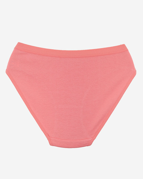 Труси жіночі з коралової бавовни з написом - Нижня білизна