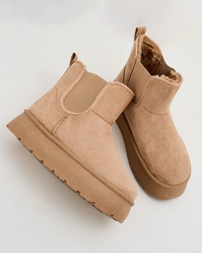 Royalfashion Dámské krátké boty Nomas a'la snow boots