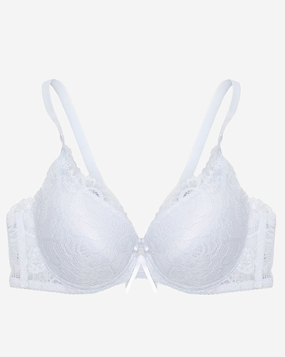 Жіночий бюстгальтер з білим мереживом - Нижня білизна