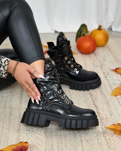 Жіночі черевики Royalfashion чорного кольору Selilka