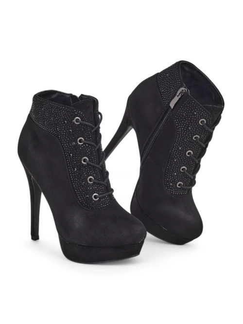 Royalfashion жіночі черевики на підборах з стразами Efelolo