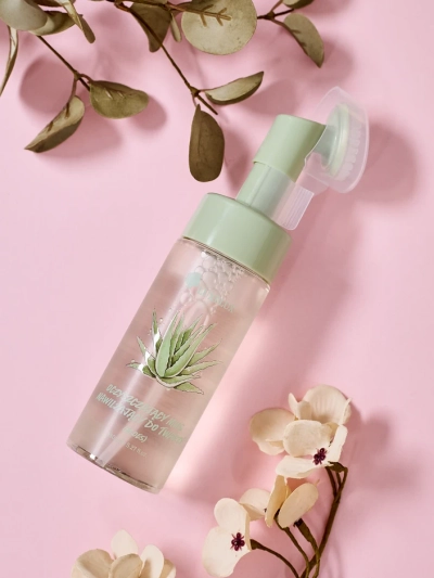 Luxelux Čisticí a zvlhčující pěna na obličej Aloe 150 ml