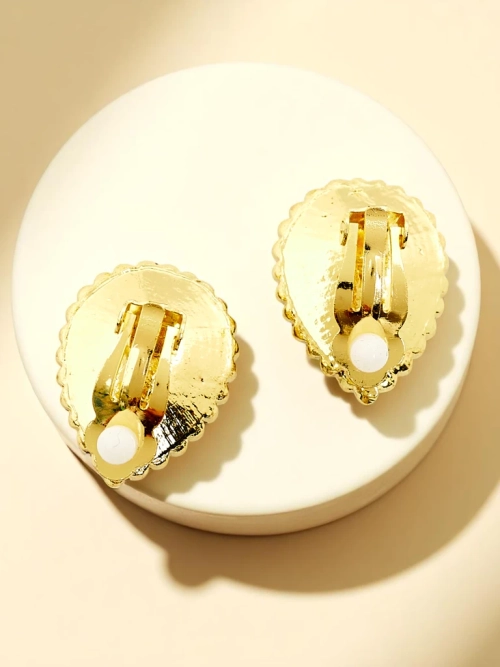 Royalfashion Жіночі кліпси з кристалами та цирконіями