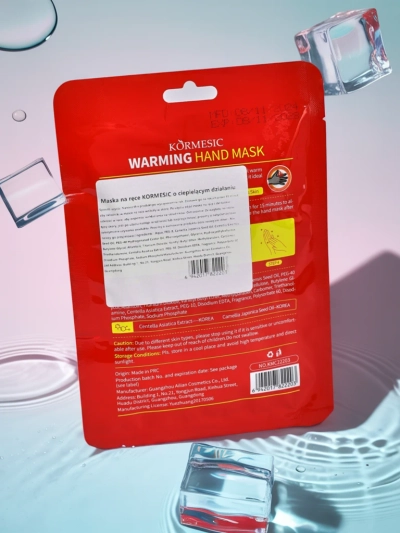 Hřejivá maska na ruce Koremesic Aurelia – intenzivní regenerace rukou