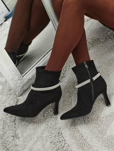 Dámské kotníkové boty na jehlovém podpatku Sorelia