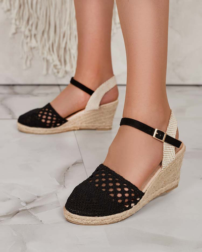 Royalfashion Dámské espadrilky Sintoles na podpatku
