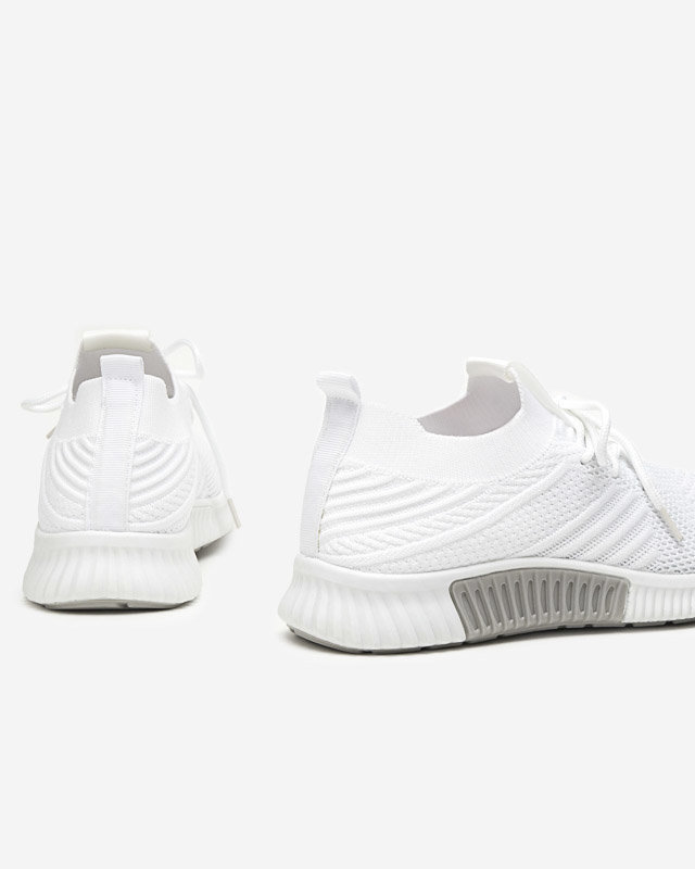 OUTLET Bílé dámské sportovní boty Merisal - Obuv