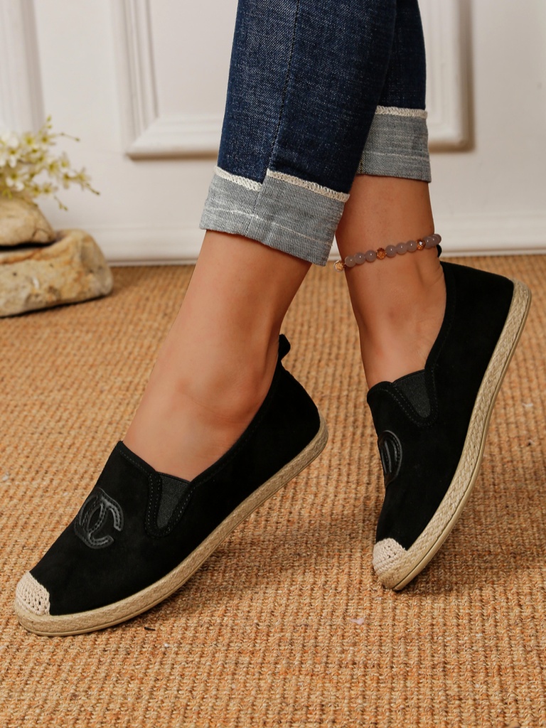 Royalfashion Dámské eko-suede espadrilky Aroll
